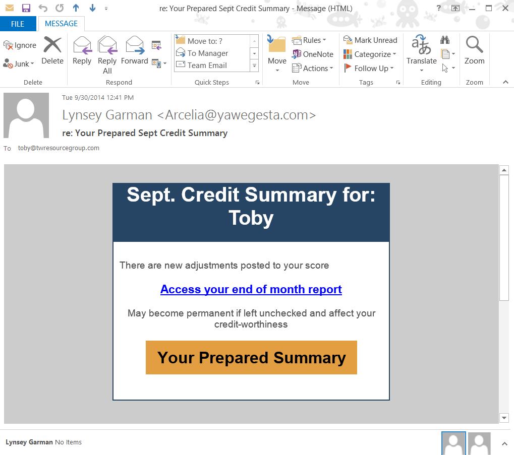credit-report-scam
