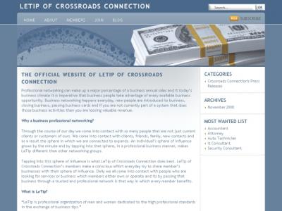 LeTip of Crossroads Connection