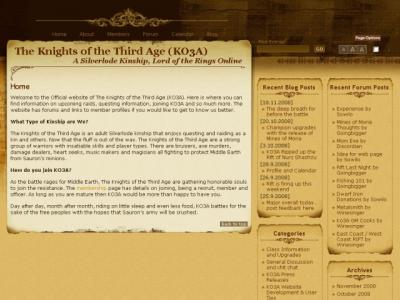 The Knights of the Third Age